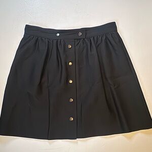 Pink Tartan Black A Line Button Up Skirt *NWT* Size 12